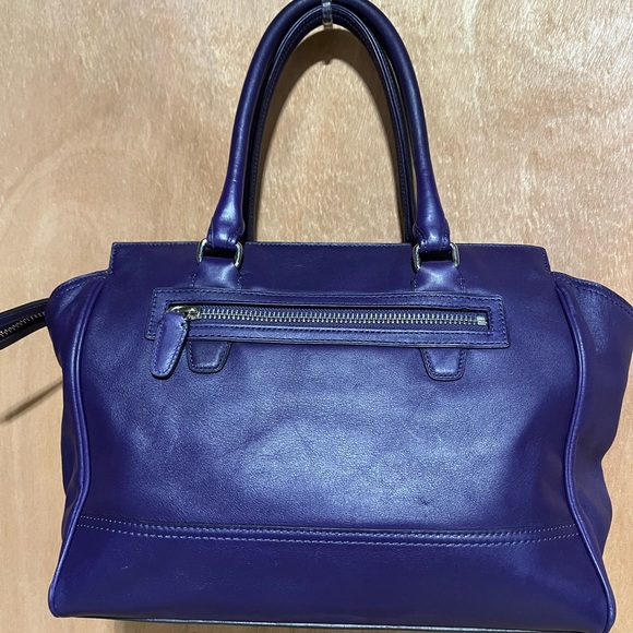 Coach- Candace Carryall #24201 SV/Purple-NWT (Store display). - Picture 3 of 13